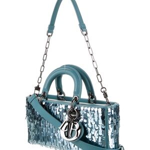 Christian Dior Sequin Lady D-Joy Handle